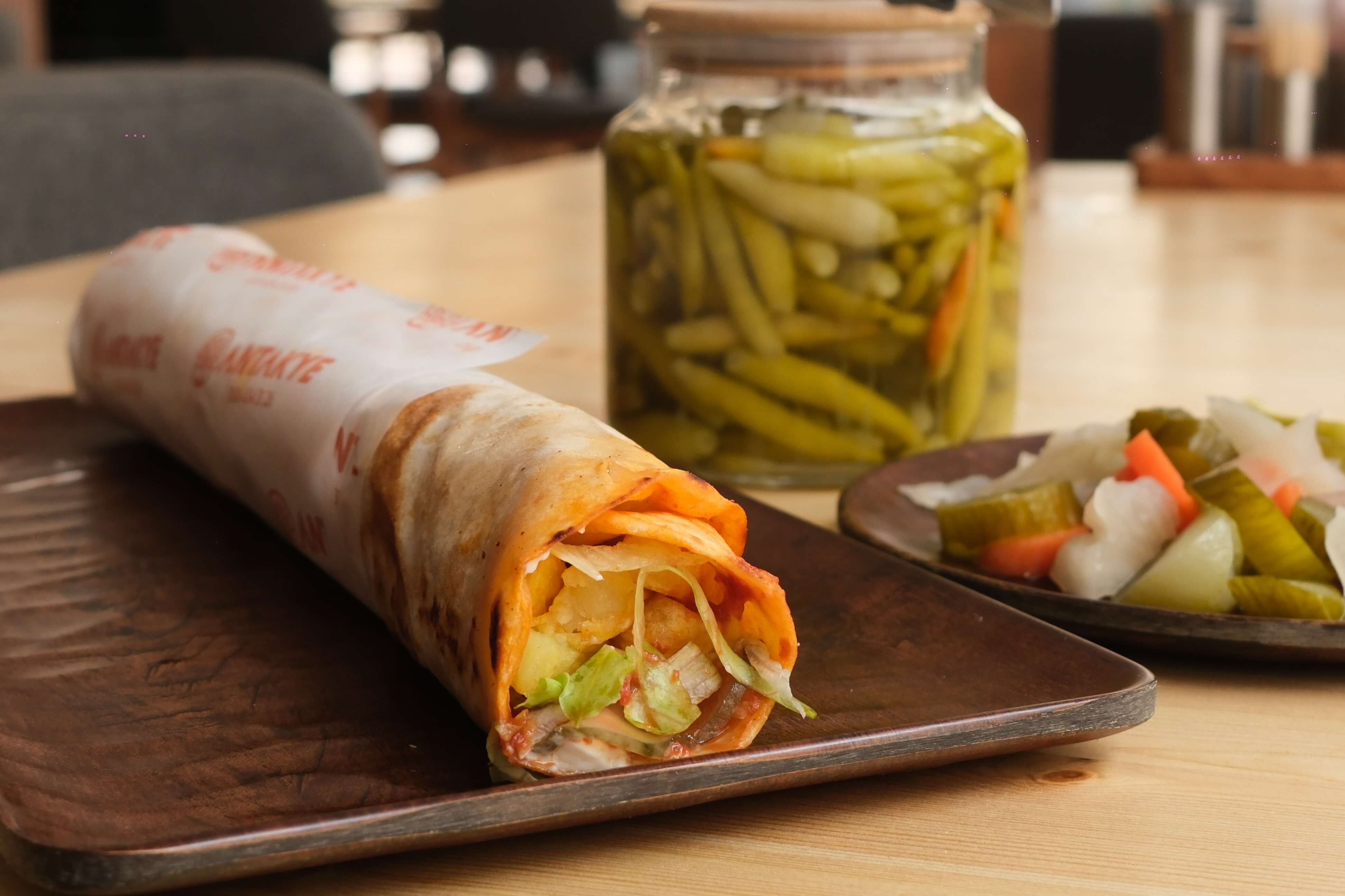 Antakya Usulü Vejetaryen Dürüm